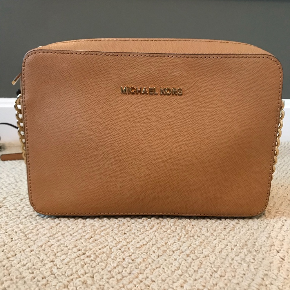 Michael Kors Tan Crossbody Bag